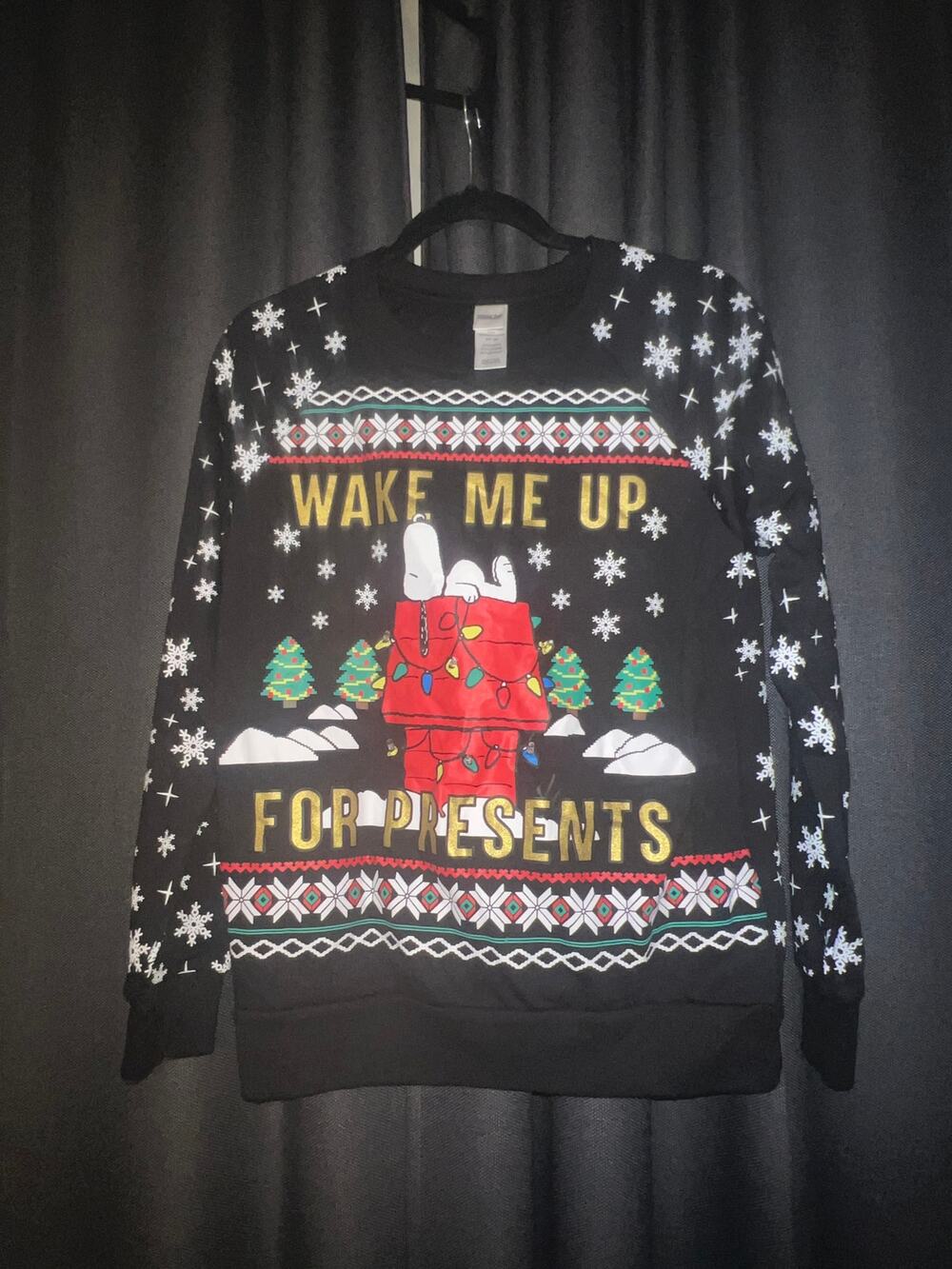 Ugly Christmas Sweater Xmas Sweatshirt Crewneck Size Medium
